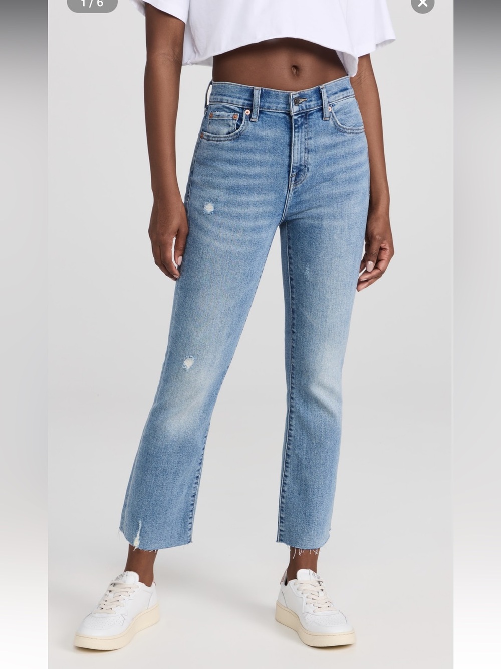 NWT Pistola Lennon High Rise Crop Bootcut